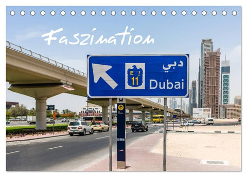 Faszination Dubai (Tischkalender 2026 DIN A5 quer), CALVENDO Monatskalender
