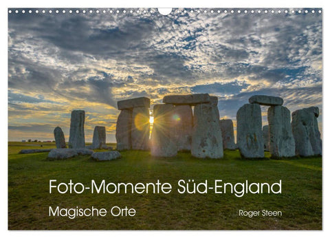 Foto-Momente Süd-England - Magische Orte (Wandkalender 2026 DIN A3 quer), CALVENDO Monatskalender