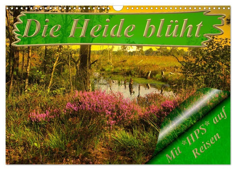 Die Heide blüht (Wandkalender 2027 DIN A3 quer), CALVENDO Monatskalender
