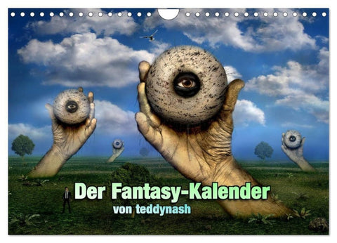 Der Fantasy Kalender (Wandkalender 2027 DIN A4 quer), CALVENDO Monatskalender