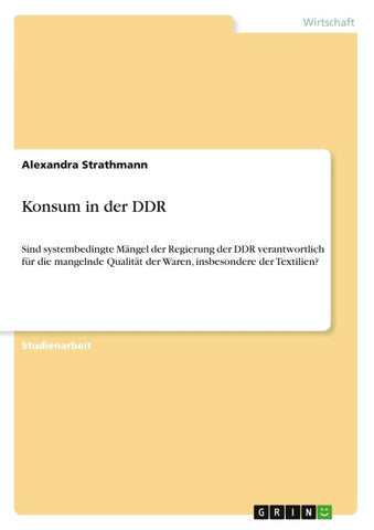 Konsum in der DDR