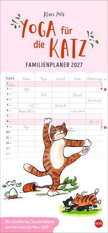 Puth Yoga für die Katz Familienplaner 2027