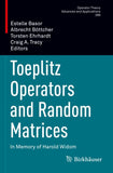 Toeplitz Operators and Random Matrices