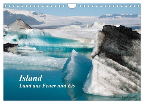 Island (Wandkalender 2027 DIN A4 quer), CALVENDO Monatskalender