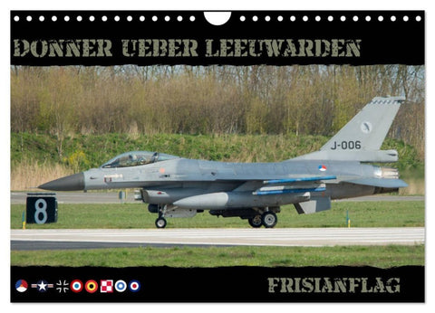 Donner ueber Leeuwarden (Wandkalender 2027 DIN A4 quer), CALVENDO Monatskalender
