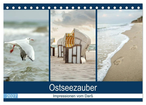 Ostseezauber (Tischkalender 2027 DIN A5 quer), CALVENDO Monatskalender