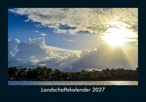 Landschaftskalender 2027 Fotokalender DIN A5
