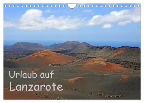 Urlaub auf Lanzarote (Wandkalender 2026 DIN A4 quer), CALVENDO Monatskalender