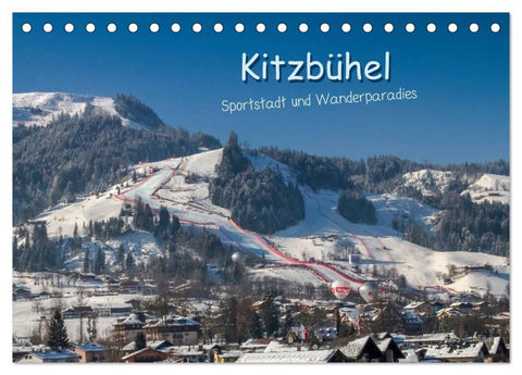 Kitzbühel, Sportstadt und Wanderparadies (Tischkalender 2027 DIN A5 quer), CALVENDO Monatskalender