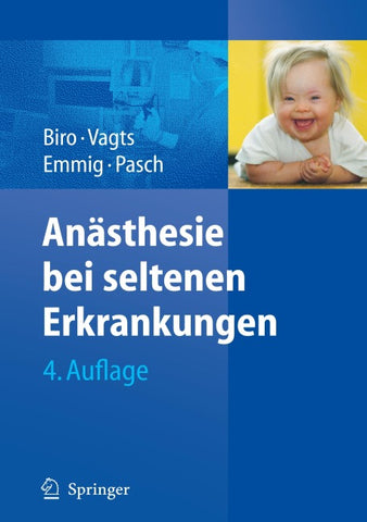 Anästhesie bei seltenen Erkrankungen