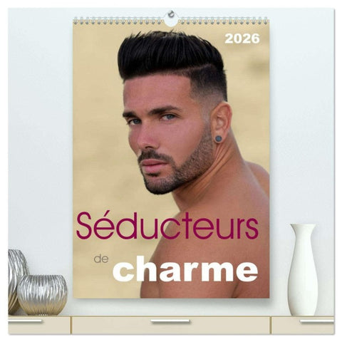 Séducteurs de charme  (Calendrier mural 2026 DIN A2 horizontal) calendrier de bureau