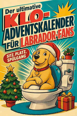 Der ultimative Klo-Adventskalender für Labrador-Fans
