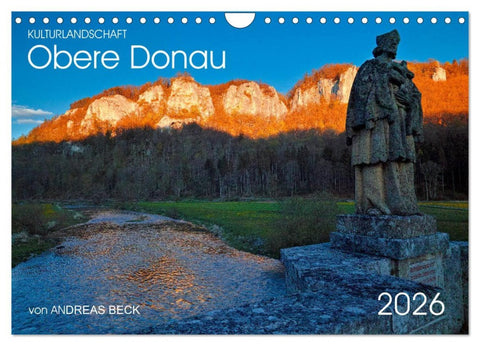 Kulturlandschaft Obere Donau (Wandkalender 2026 DIN A4 quer), CALVENDO Monatskalender