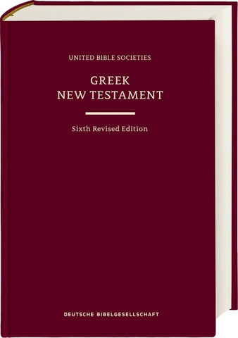 Greek New Testament GNT6. Großdruckausgabe
