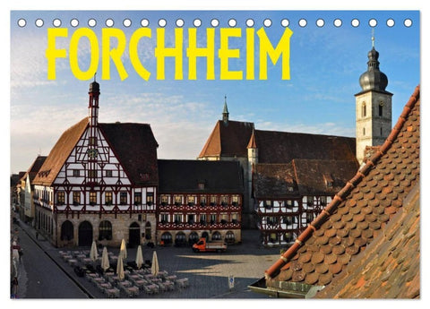 Forchheim (Tischkalender 2027 DIN A5 quer), CALVENDO Monatskalender
