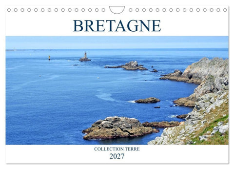 Collection Terre BRETAGNE (Calendrier mural 2027 DIN A4 vertical), CALVENDO calendrier mensuel