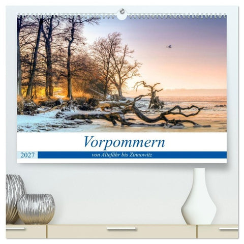 Vorpommern - von Altefähr bis Zinnowitz (hochwertiger Premium Wandkalender 2027 DIN A2 quer), Kunstdruck in Hochglanz