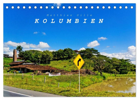 Kolumbien (Tischkalender 2027 DIN A5 quer), CALVENDO Monatskalender
