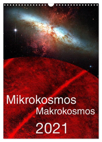 Mikrokosmos - Makrokosmos (Wandkalender 2027 DIN A3 hoch), CALVENDO Monatskalender
