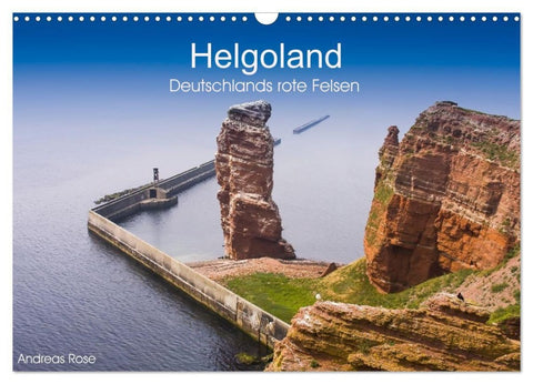 Helgoland,Deutschlands rote Felsen (Wandkalender 2027 DIN A3 quer), CALVENDO Monatskalender