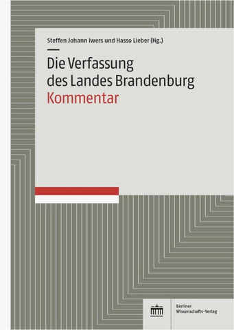 Die Verfassung des Landes Brandenburg