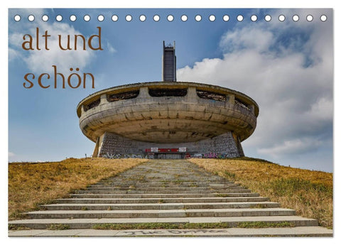 alt und schön (Tischkalender 2026 DIN A5 quer), CALVENDO Monatskalender