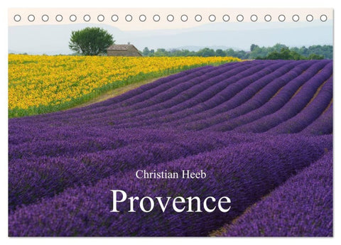 Provence von Christian Heeb (Tischkalender 2027 DIN A5 quer), CALVENDO Monatskalender