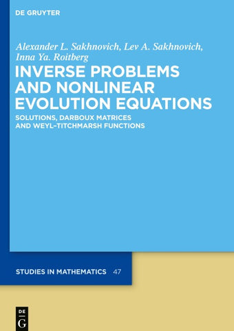 Inverse Problems and Nonlinear Evolution Equations