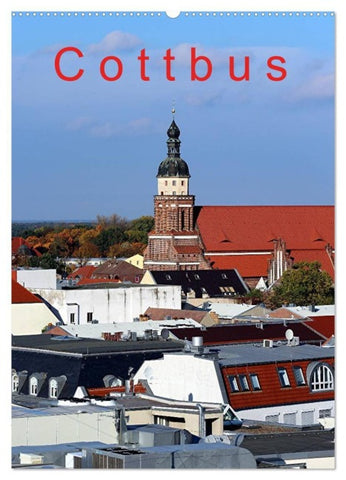 Cottbus (Wandkalender 2027 DIN A2 hoch), CALVENDO Monatskalender