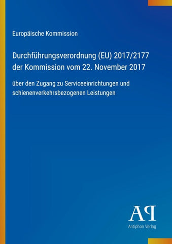 Durchführungsverordnung (EU) 2017/2177 der Kommission vom 22. November 2017
