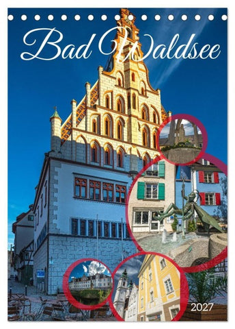Bad Waldsee (Tischkalender 2027 DIN A5 hoch), CALVENDO Monatskalender