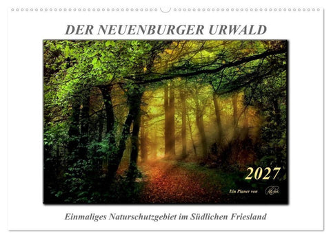 Der Neuenburger Urwald (Wandkalender 2027 DIN A2 quer), CALVENDO Monatskalender