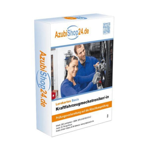 Azubishop24.de Basis-Lernkarten Kraftfahrzeugmechatroniker