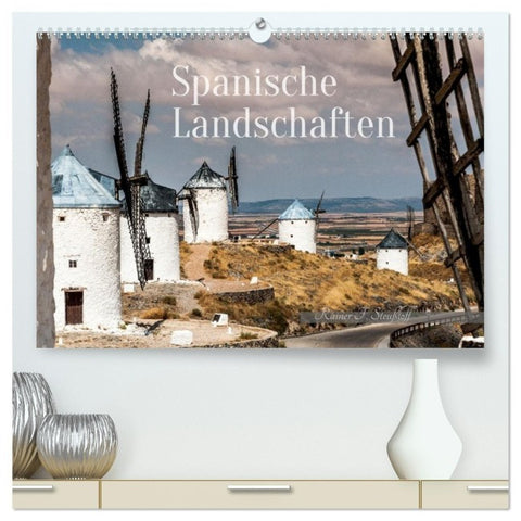 Spanische Landschaften (hochwertiger Premium Wandkalender 2027 DIN A2 quer), Kunstdruck in Hochglanz
