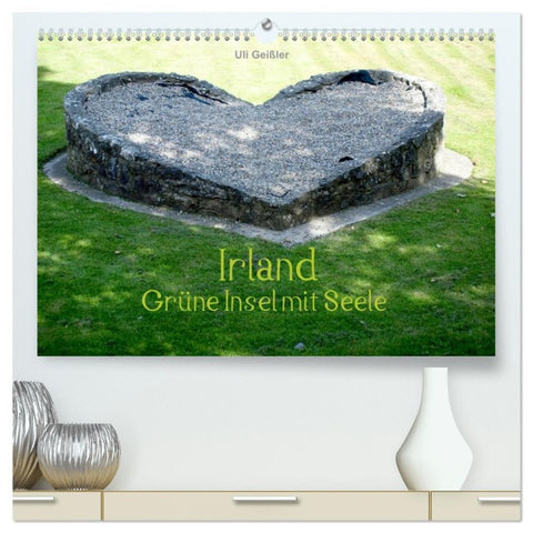 Irland - Grüne Insel mit Seele (hochwertiger Premium Wandkalender 2026 DIN A2 quer), Kunstdruck in Hochglanz