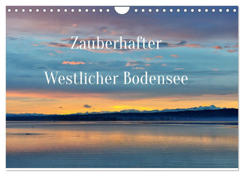 Zauberhafter Westlicher Bodensee (Wandkalender 2027 DIN A4 quer), CALVENDO Monatskalender