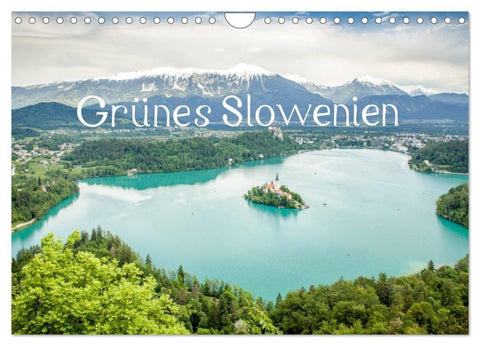 Grünes Slowenien (Wandkalender 2027 DIN A4 quer), CALVENDO Monatskalender