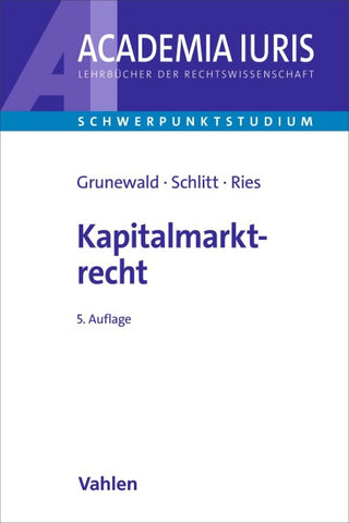 Einführung in das Kapitalmarktrecht
