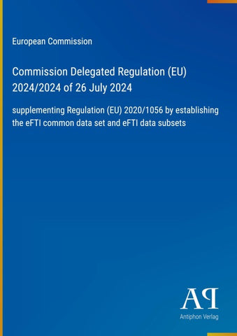 Commission Delegated Regulation (EU) 2024/2024 of 26 July 2024