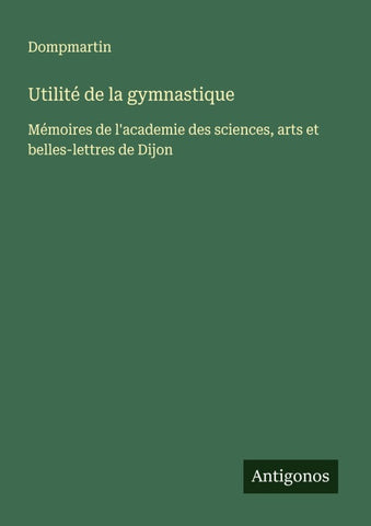 Utilité de la gymnastique