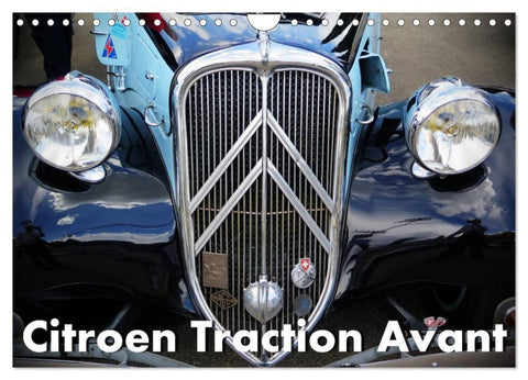 Citroen Traction Avant (Wandkalender 2027 DIN A4 quer), CALVENDO Monatskalender