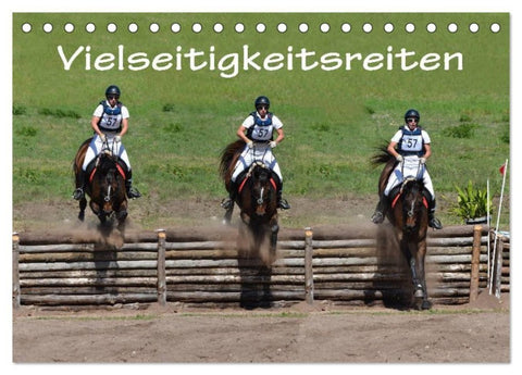 Vielseitigkeitsreiten (Tischkalender 2027 DIN A5 quer), CALVENDO Monatskalender