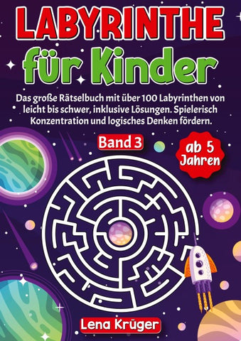 Labyrinthe für Kinder ab 5 Jahren - Band 3