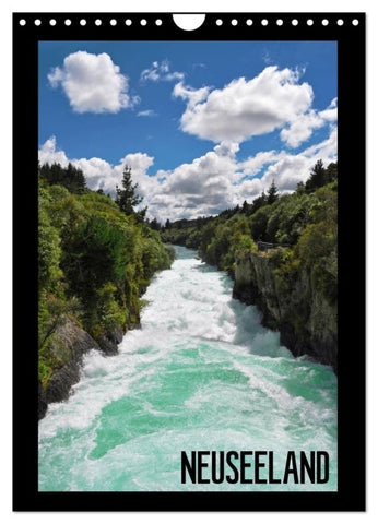 Reise durch Neuseeland (Wandkalender 2027 DIN A4 hoch), CALVENDO Monatskalender