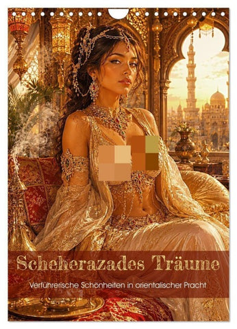 Scheherazades Träume (Wandkalender 2027 DIN A4 hoch), CALVENDO Monatskalender