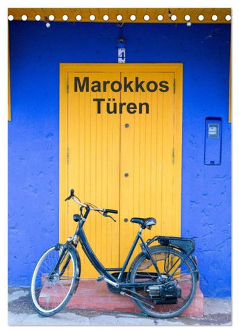 Marokkos Türen (Tischkalender 2027 DIN A5 hoch), CALVENDO Monatskalender