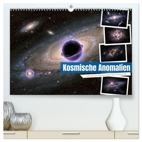 Kosmische Anomalien (hochwertiger Premium Wandkalender 2027 DIN A2 quer), Kunstdruck in Hochglanz