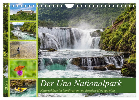Der Una Nationalpark (Wandkalender 2026 DIN A4 quer), CALVENDO Monatskalender