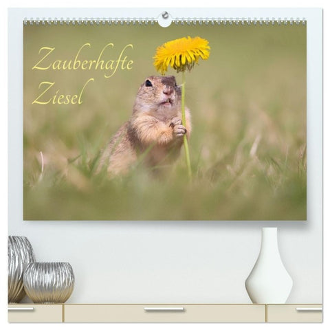 Zauberhafte Ziesel (hochwertiger Premium Wandkalender 2027 DIN A2 quer), Kunstdruck in Hochglanz