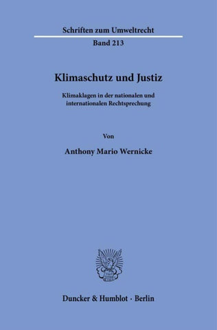 Klimaschutz und Justiz